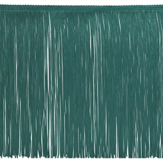 10 Yards of 12" Chainette Fringe Trim | 10 yard cut Teal {1}