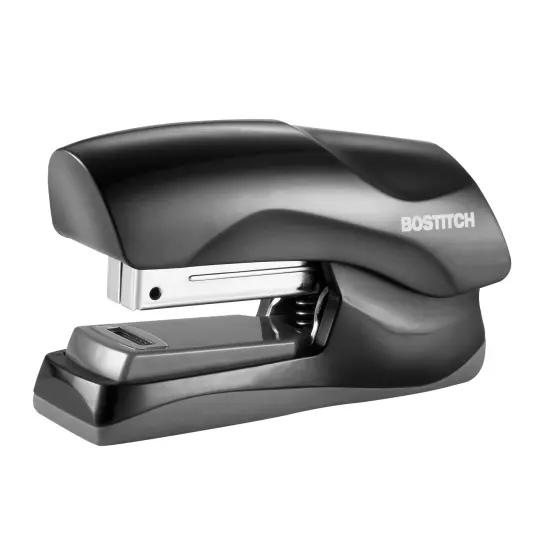 Flat Clinch Stapler, 40 Sheets, Black {1}