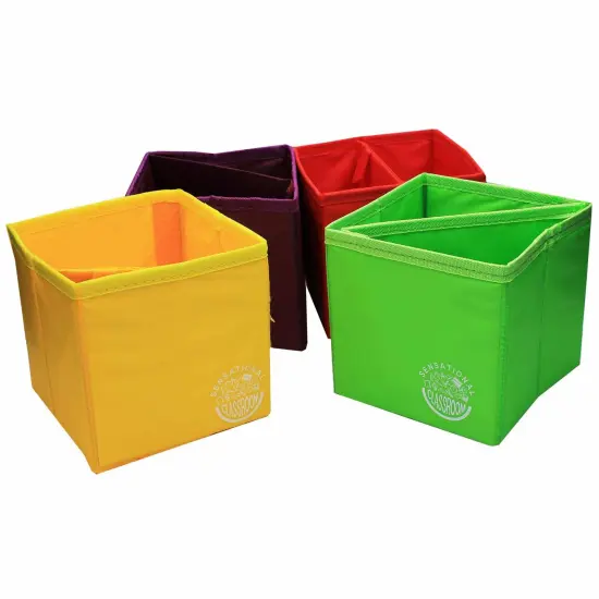 Essential Collapsible Storage Boxes, Set of 4, 2 Sets {5}