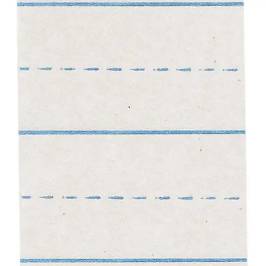 Newsprint Handwriting Paper, Picture Story, 7/8" x 7/16" Ruled Long, 18" x 12", 500 Sheets {2}