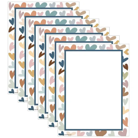 Everyone is Welcome Hearts Computer Paper, 50 Sheets Per Pack, 6 Packs {1}
