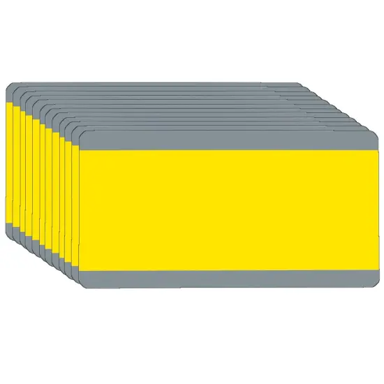 Big Reading Guide, 3-3/4" x 7-1/4", Yellow, Pack of 12 {1}