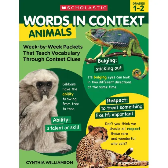 Words In Context: Animals, Grades 1-2 {1}