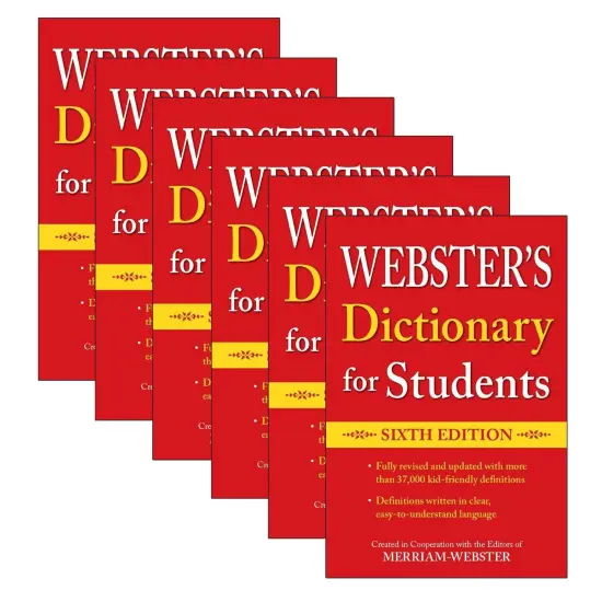 Webster's Dictionary for Students, Sixth Edition, Pack of 6 {1}