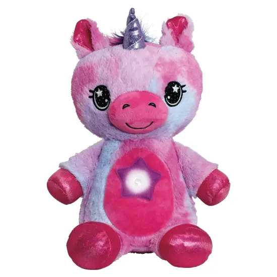 Ontel Star Belly Dream Lites, Stuffed Animal Night Light, Magical Pink and Purple Unicorn - Projects Glowing Stars & Shapes in 6 Gentle Colors, As Seen on TV {3}