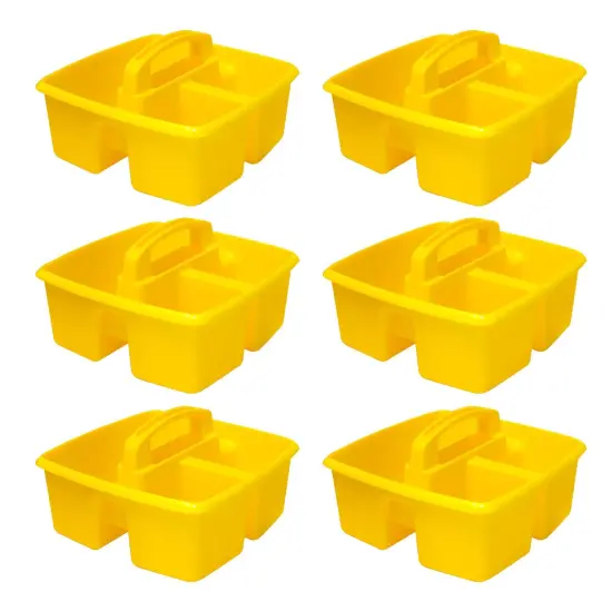 Small Caddy, Yellow, Pack of 6 {1}