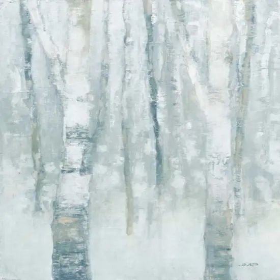 Birches in Winter Blue Gray Panel I Poster Print by Julia Purinton - Item # VARPDX25805 {1}