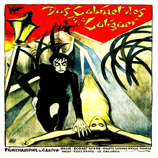 German - The Cabinet of Dr. Caligari Poster Print by Hollywood Photo Archive Hollywood Photo Archive - Item # VARPDX488434 {1}
