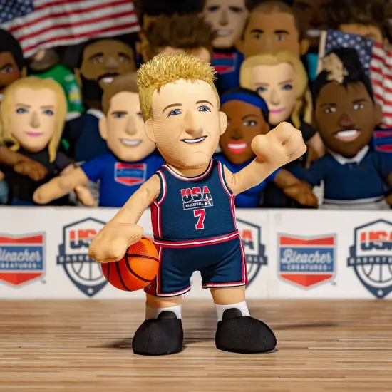 Bleacher Creatures USA Basketball Larry Bird 10" Plush Figure {5}