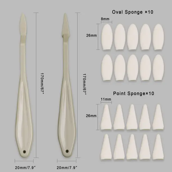 38 Pieces Sketch Drawing Tools - Blending Stumps and Tortillions Set Blending Tools with Art Sketch Wipe Scrapers,Rub Sponge,Kneaded Eraser and Sandpaper Sharpeners {6}