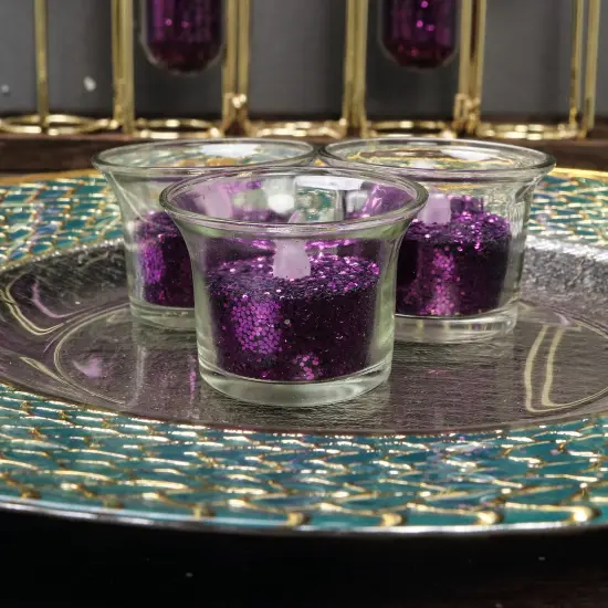 1 lb Shimmering Craft Glitter Purple {4}