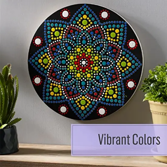 6 Pieces Acrylic Paint Kit Featuring 6 Colors for DIY Indoor & Outdoor Multi-Surface Craft Projects, 49904 {4}