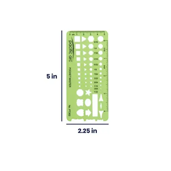 Pocket Master Template Guide, Featuring Perfect Circles, Hexagons, Triangles, and Squares {6}