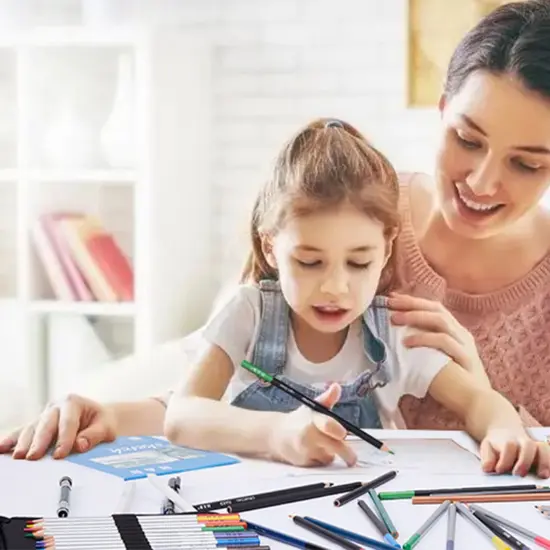 72 Pieces Drawing and Sketching Colored Pencils Set , Art Supplies Professional Art Pencils Kit, Drawing Gifts for Teens Beginners Artists and Adults {4}