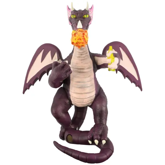 Tree Buddees Purple Fire-Breathing Dragon Christmas Tree Topper - 11" Tall {3}