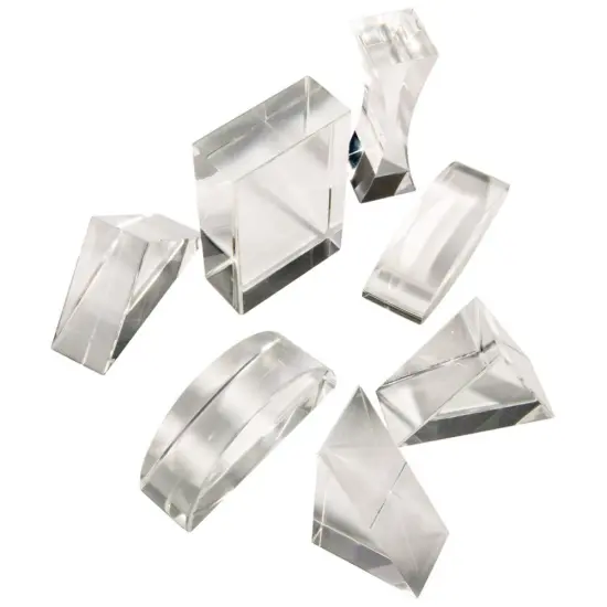 Kaplan Early Learning Company Perspex Prisms - Set of 7 {1}