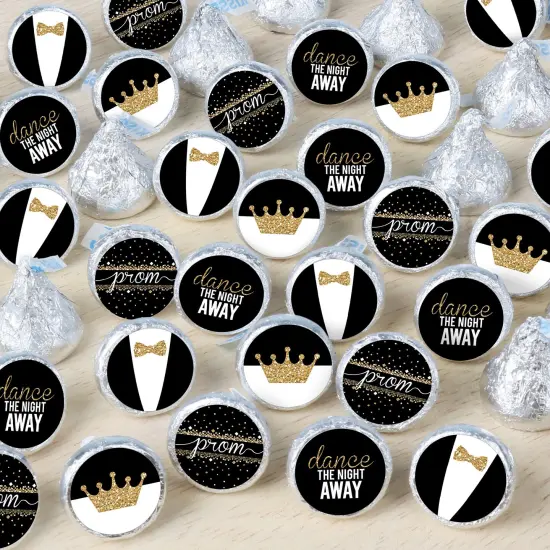 Big Dot of Happiness Prom - Prom Night Party Small Round Candy Stickers - Party Favor Labels - 324 Count {1}