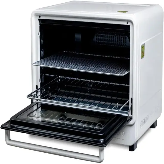 Makerflo 40 L Sublimation Oven for Tumbler, Bottle, Mug| Heat Resistant Gloves, 1 Wire Shelf, 1 Metal Mesh Shelf for Smaller Objects, and 1 Catch Plate | Ideal Gift for Crafters {5}