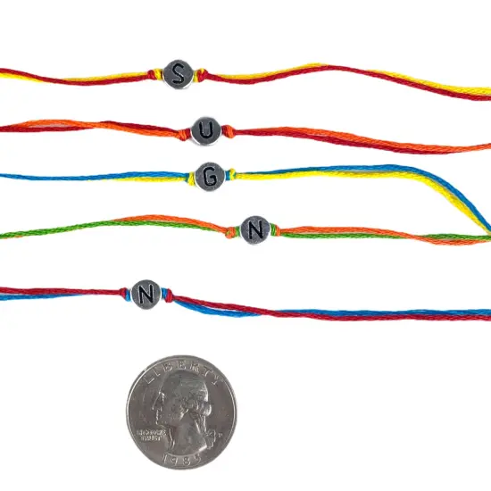 Personalized Rakhi For Brother White Letter Name Designer Handmade Rakhi Thread For Bhaiya Custom Name Rakhi - Rakhi Card Hindu Bracelet Rakhi {4}