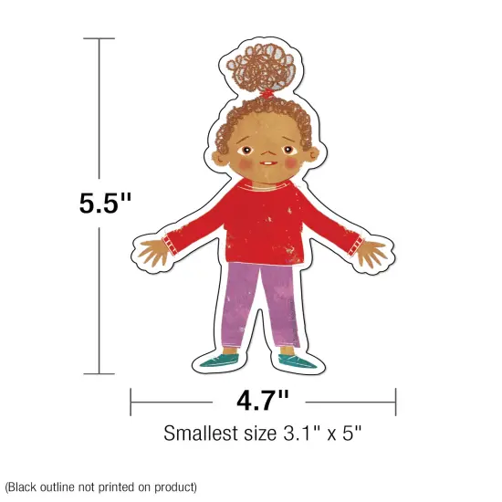 Carson Dellosa36-Piece All Are Welcome Children's Book Cutouts, Diverse Students and Kids Accents for Back to School, Bulletin Board, and Classroom Decor {4}