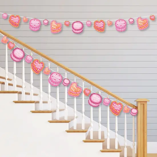 Big Dot of Happiness Hot Girl Bday - Vintage Cake Birthday Party DIY Decorations - Clothespin Garland Banner - 44 Pieces {3}