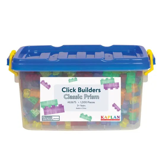 Kaplan Early Learning Company Click Builders Classic Prism - 1,000 Pieces {5}