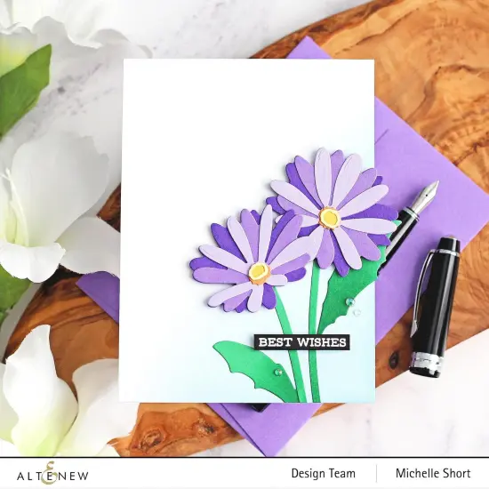 Craft-A-Flower: African Daisy Layering Die Set {6}