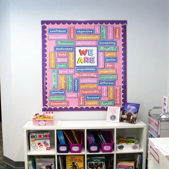 Carson Dellosa We Stick Together 52 pc Bundle Motivational Bulletin Board Set, Positive Affirmations and Reproducible Social Emotional Learning Activities, Growth Mindset Classroom Decor {4}