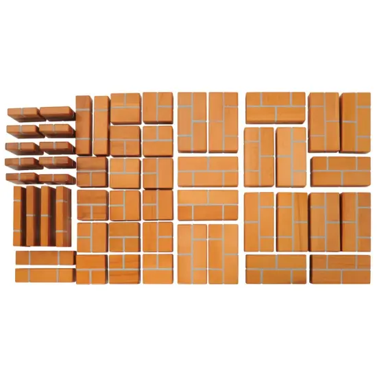 Kaplan Early Learning Unit Bricks - 100 Piece Set {4}
