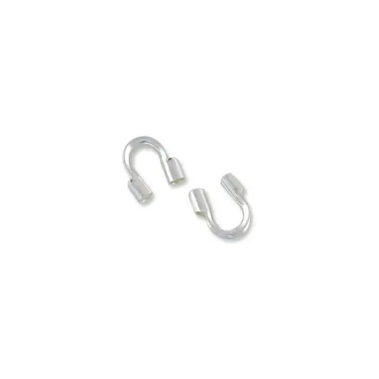 Wire Protector Guards .925 Sterling Silver (Pack of 10) {3}