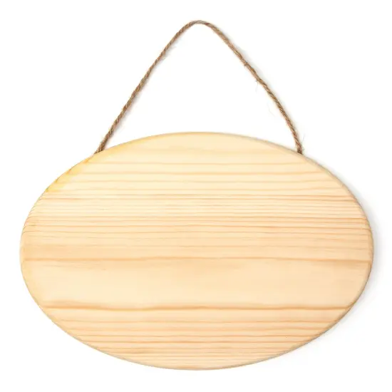 CousinDIY Unfinished Basic Wood Plaque-Natural {1}