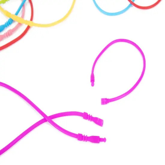 CousinDIY Rainbow Bracelet & Necklace Set {7}