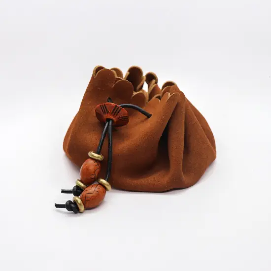 Realeather(R) Crafts Suede Cowsplit-Medium Brown {4}