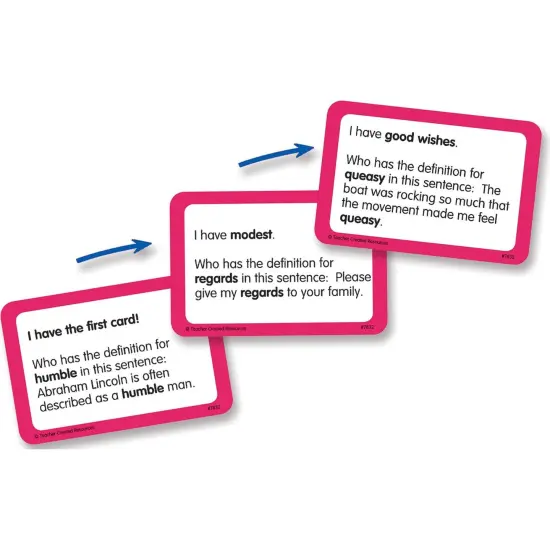 I Have, Who Has Language Arts Game, Grade 5-6 {2}