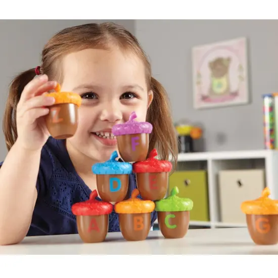 Alphabet Acorns Activity Set {5}