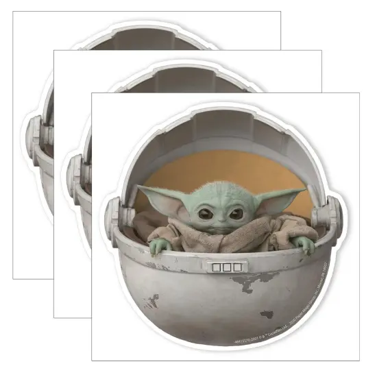 Star Wars&trade; The Mandalorian Paper Cut Outs, 36 Per Pack, 3 Packs {1}