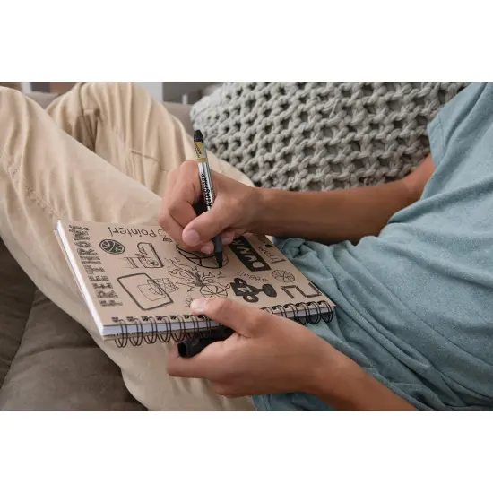 Create Your Own Cover Sketch Diary, Natural Chip Cover, 9" x 6", 50 Sheets, Pack of 6 {3}