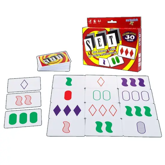 SET&reg; The Family Game of Visual Perception&reg;, Pack of 2 {2}