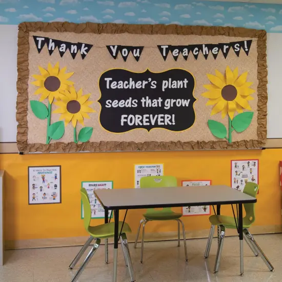 Bulletin Board Art Paper, Wicker, 48" x 50', 1 Roll {3}