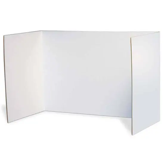 Privacy Boards, White, 48" x 16", 4 Boards {1}