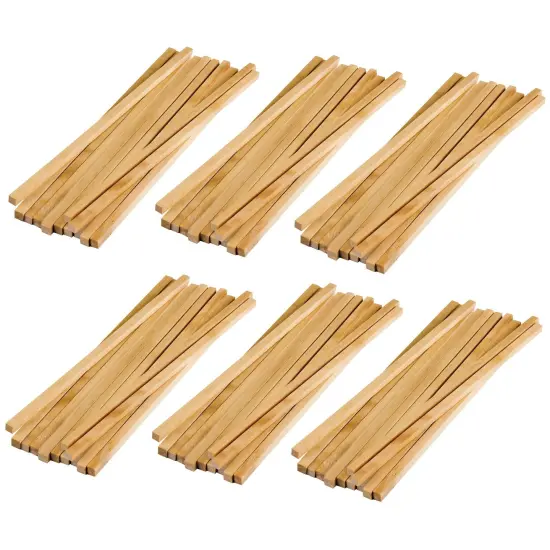 STEM Basics: Square Wood Dowels, 12 Per Pack, 6 Packs {1}
