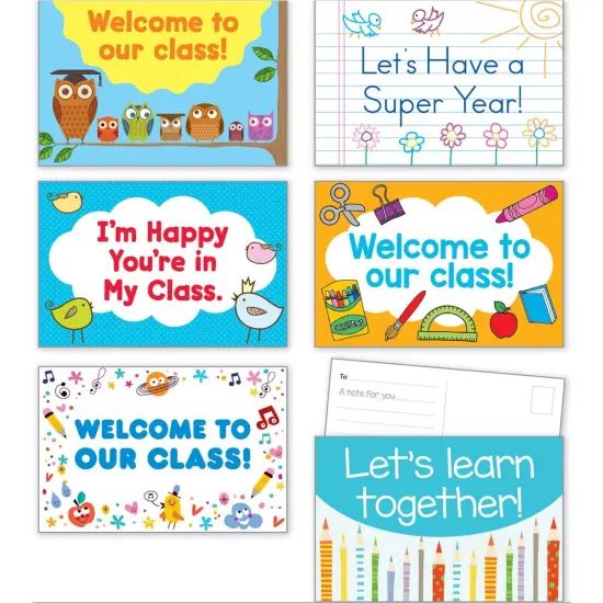 Back-to-School Postcards, 36 Per Pack, 3 Packs {2}