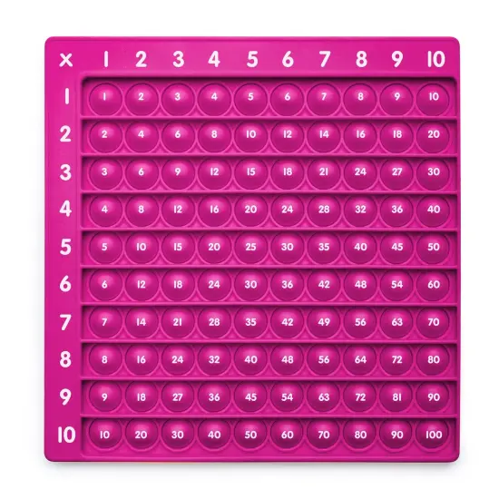 Multiplication Pop and Learn&trade; Bubble Board {3}