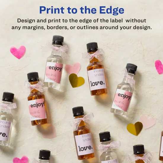 Avery Matte White Square Labels, 3/4" x 3/4" {3}