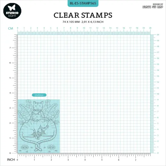 Studio Light Clear Stamp By Laurens-Nr. 565, A Cats-together {4}