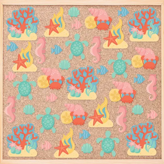 Big Dot of Happiness Ocean Creatures - DIY Classroom Decorations - Bulletin Board Cut-Outs - Set of 40 {1}