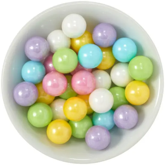 Pastel Mix Resealable 11mm Sugar Candy Decorations {2}