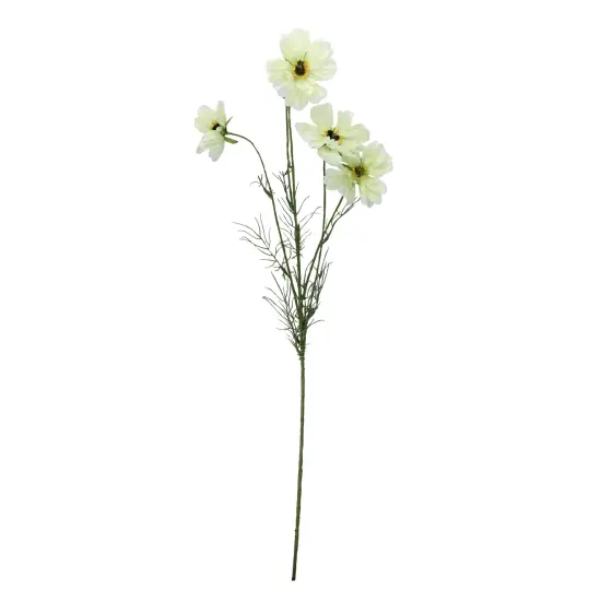Allstate Artificial Cosmos Floral Spray - 32" - Cream Ivory {4}