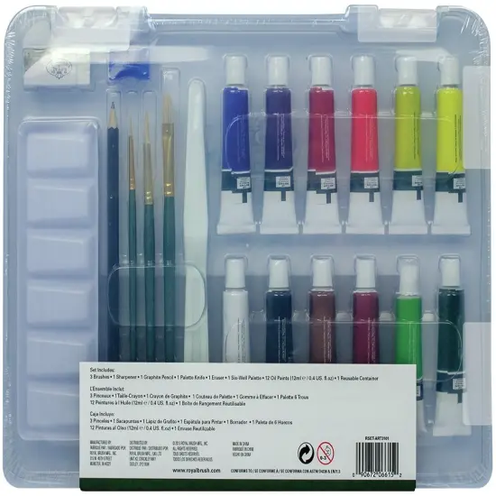 Royal & Langnickel(R) essentials(TM) Clear View Art Set-Oil Painting {2}