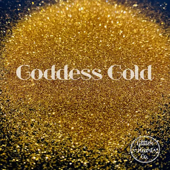 Polyester Glitter - Goddess Gold by Glitter Heart Co.&trade; {2}